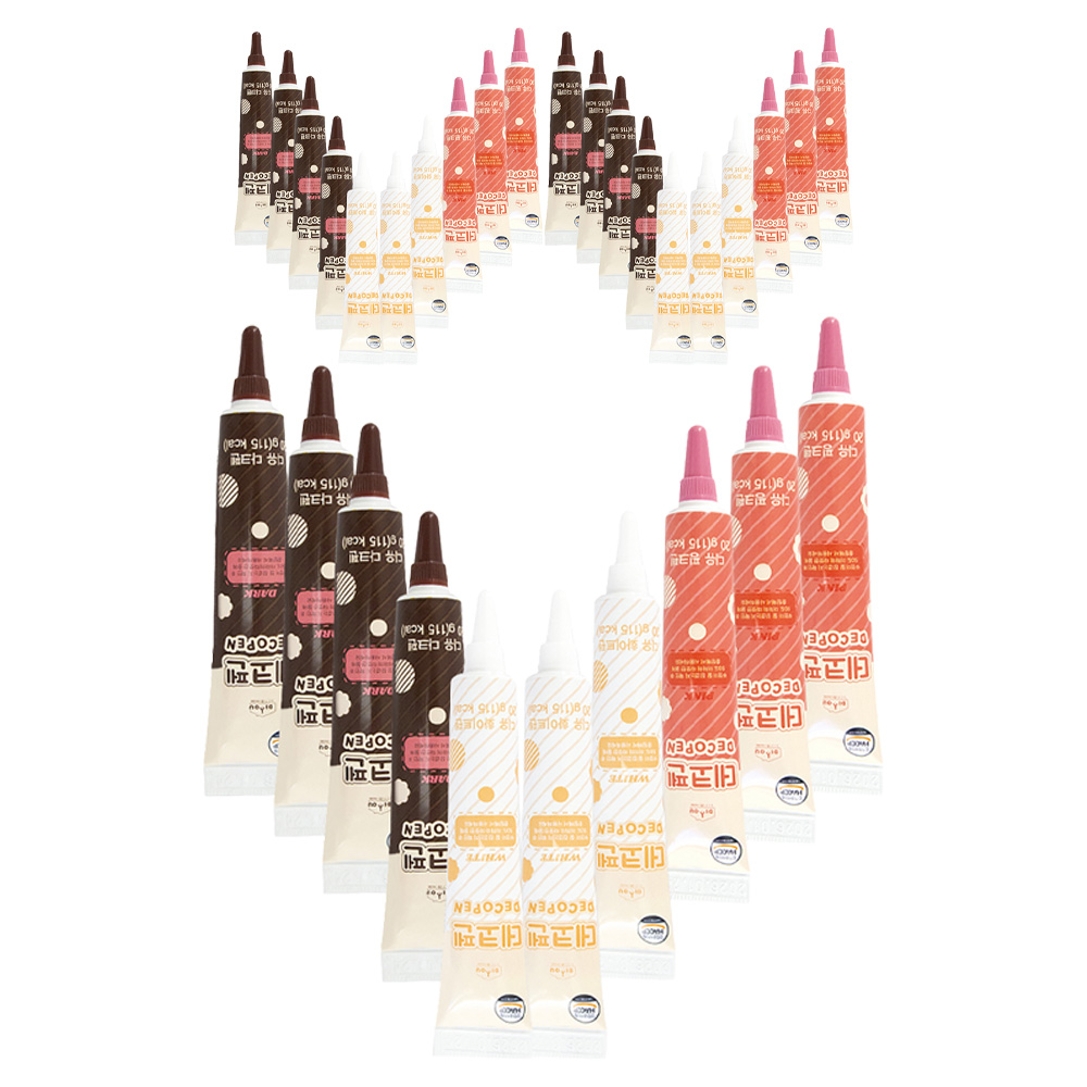 상상앤드 디유 데코펜 다크 4p + 화이트 3p + 핑크 3p 세트 29,700원