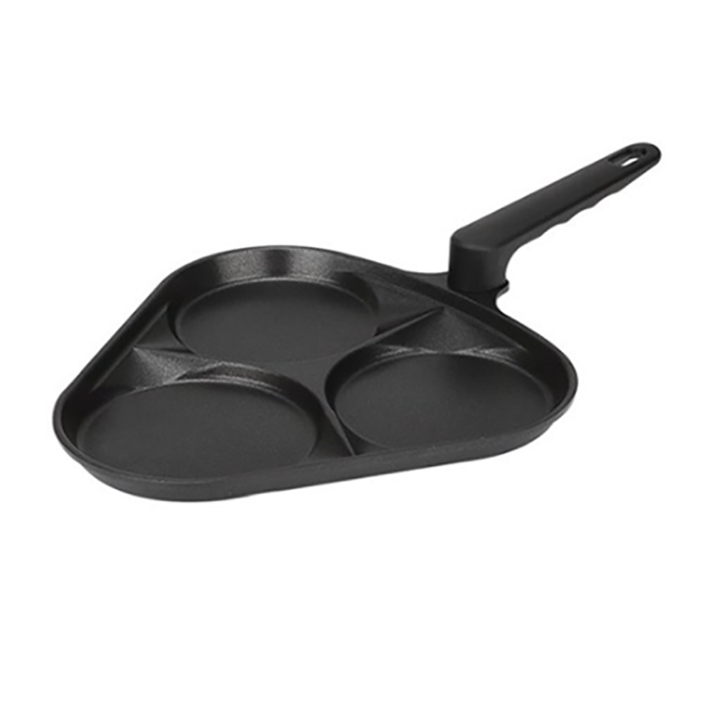 키친아트 뉴 에그팬 휴브 삼각형 3구 후라이팬24cm, 24cm, 1개 15,200원