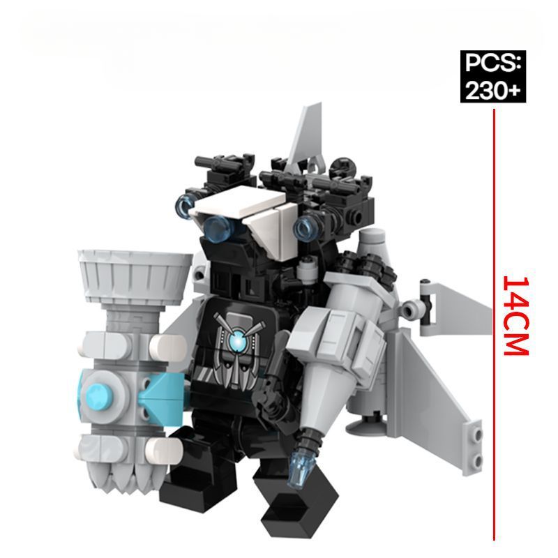 비브랜드 스키비디토일렛 미니피규어 레고호환블록 고퀄 타이탄스피커맨 타이탄카메라맨 타이탄TV맨 타이탄펜슬맨 호환, 1개, 타이탄카메라맨 15,500원