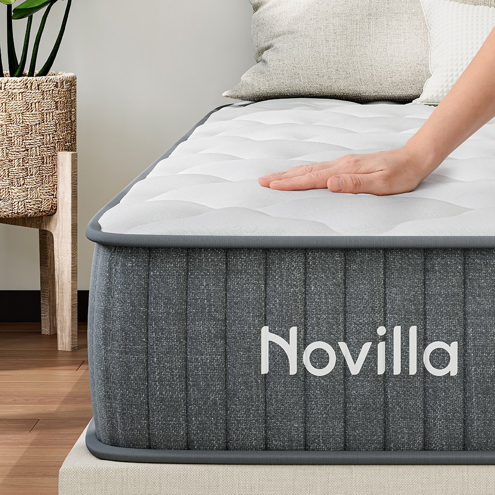 Novilla 스프링 싱글 침대 매트리스 포켓 슈퍼싱글 매트 1인용, 25cm, 미디엄소프트 188,880원