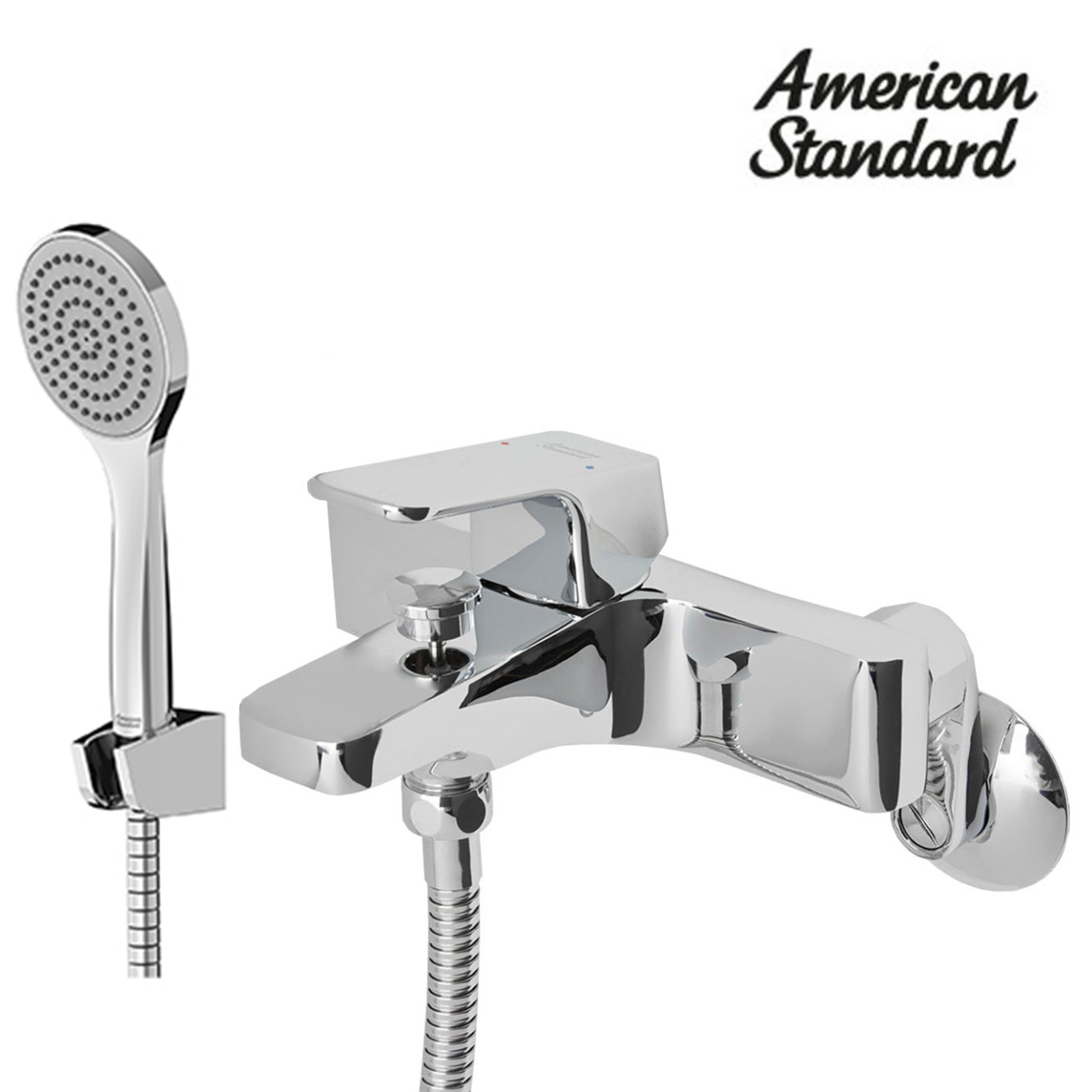 아메리칸스탠다드 큐브P 벽붙이 샤워 욕조 수전 크롬 FB2811, 1개 120,900원