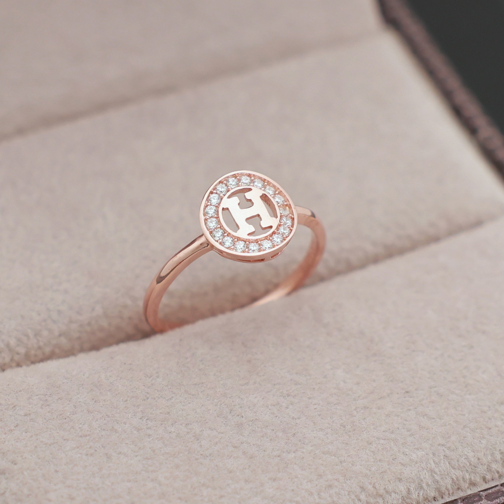 14k 18k 로즈골드 반지 심플 데일리 (R682)체리스쥬얼리 356,350원