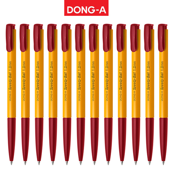 [위니즈] 동아 부드러운 초점도 스피디볼 유성 볼펜 12자루 6,800원