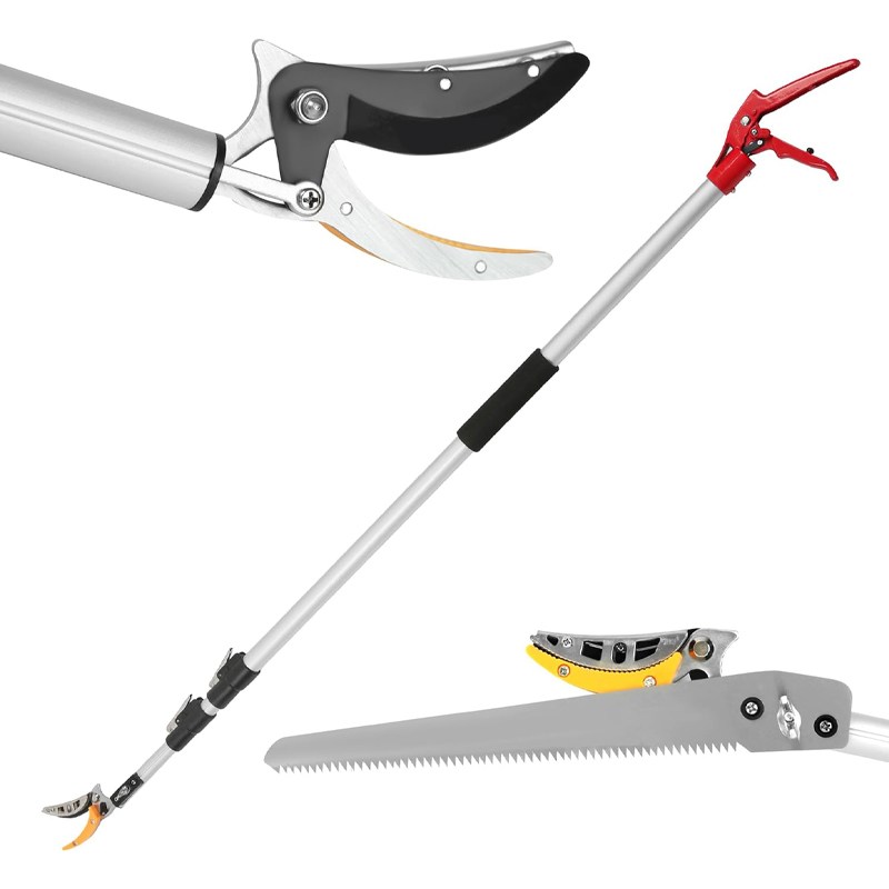 반전 높이조절 2단 고지톱 높은나무 가지치기 고지가위 장대 나무, 1.4~2.2m 39,900원