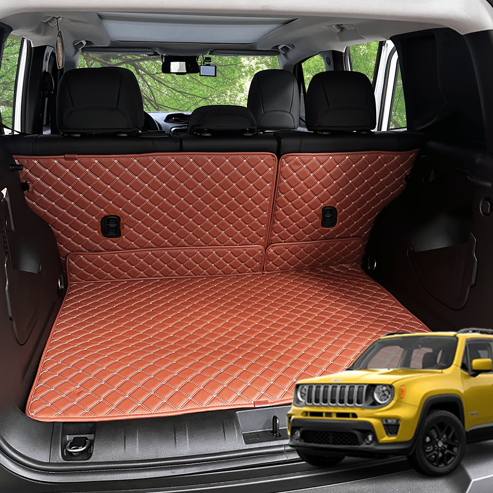 지프 레니게이드 트렁크매트 일체형 트렁크 바닥매트, 블랙, 지프 레니게이드 6:4폴딩 39,900원