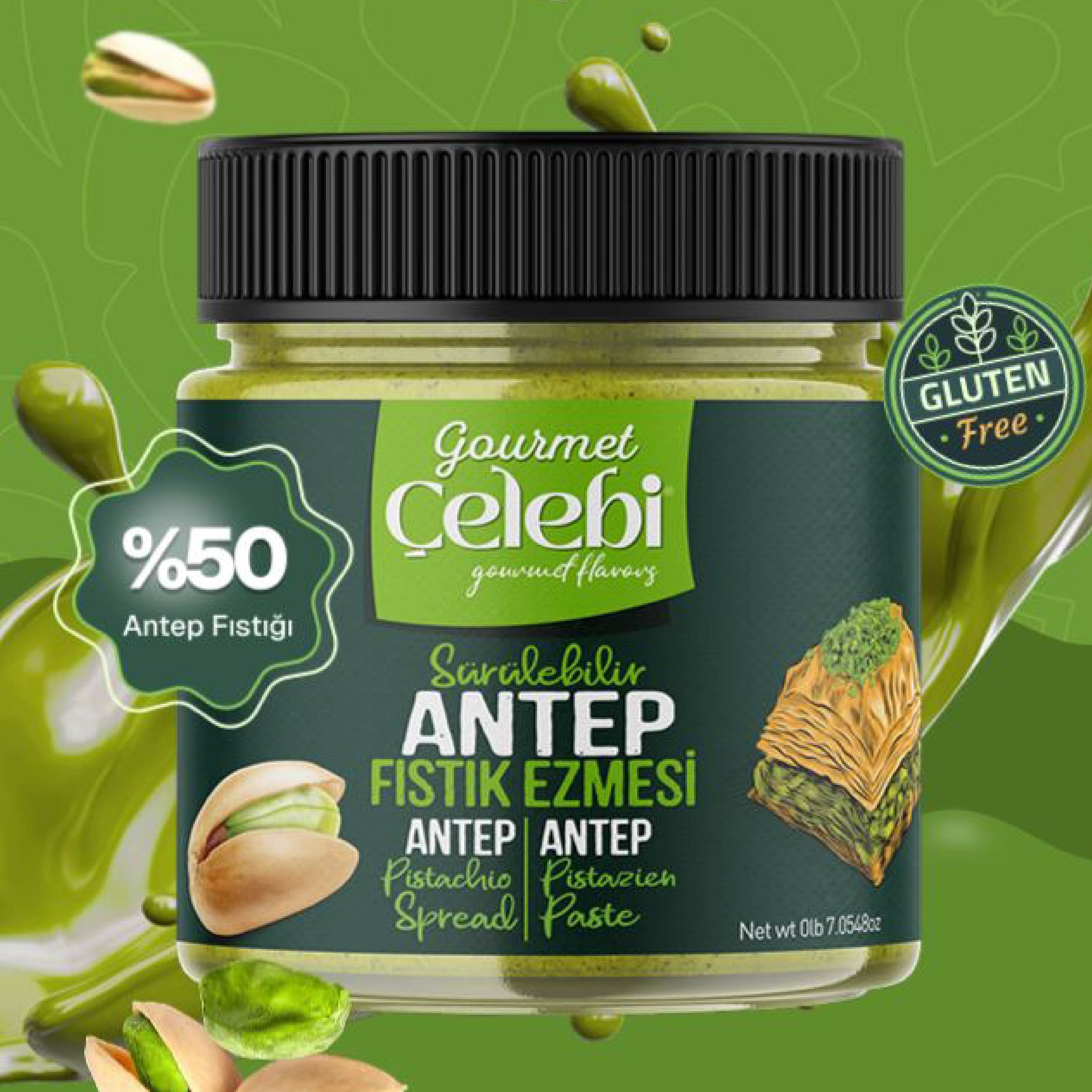 [단독판매] 맛보장 첼레비 피스타치오 스프레드 잼 50%, 1개, 200g 19,900원