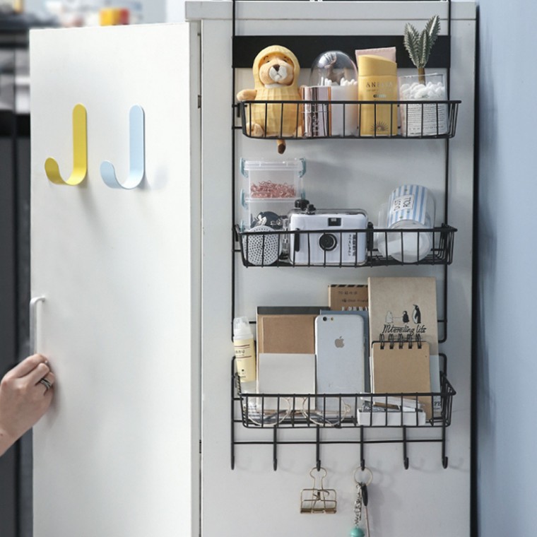 무타공 냉장고 사이드랙 철제 양념선반 틈새 주방 걸이 선반 거치대 2단 11,400원
