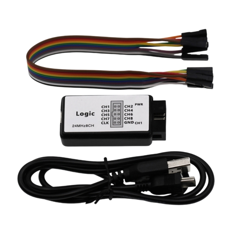 페라이트 링 USB 케이블이 있는 UART IIC SPI 디버그 USB 로직 분석기 장치 13,200원
