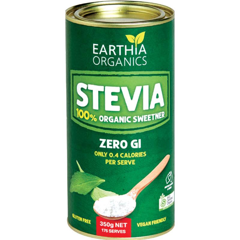 당뇨 환자가 먹는 설탕 어스리아 100% 유기농 인증  스테비아 350g  Earthia Organics 24,040원