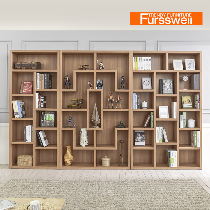 퍼스웰 로미오 5단6단책장 풀세트(YB_040), 블랙 355,000원