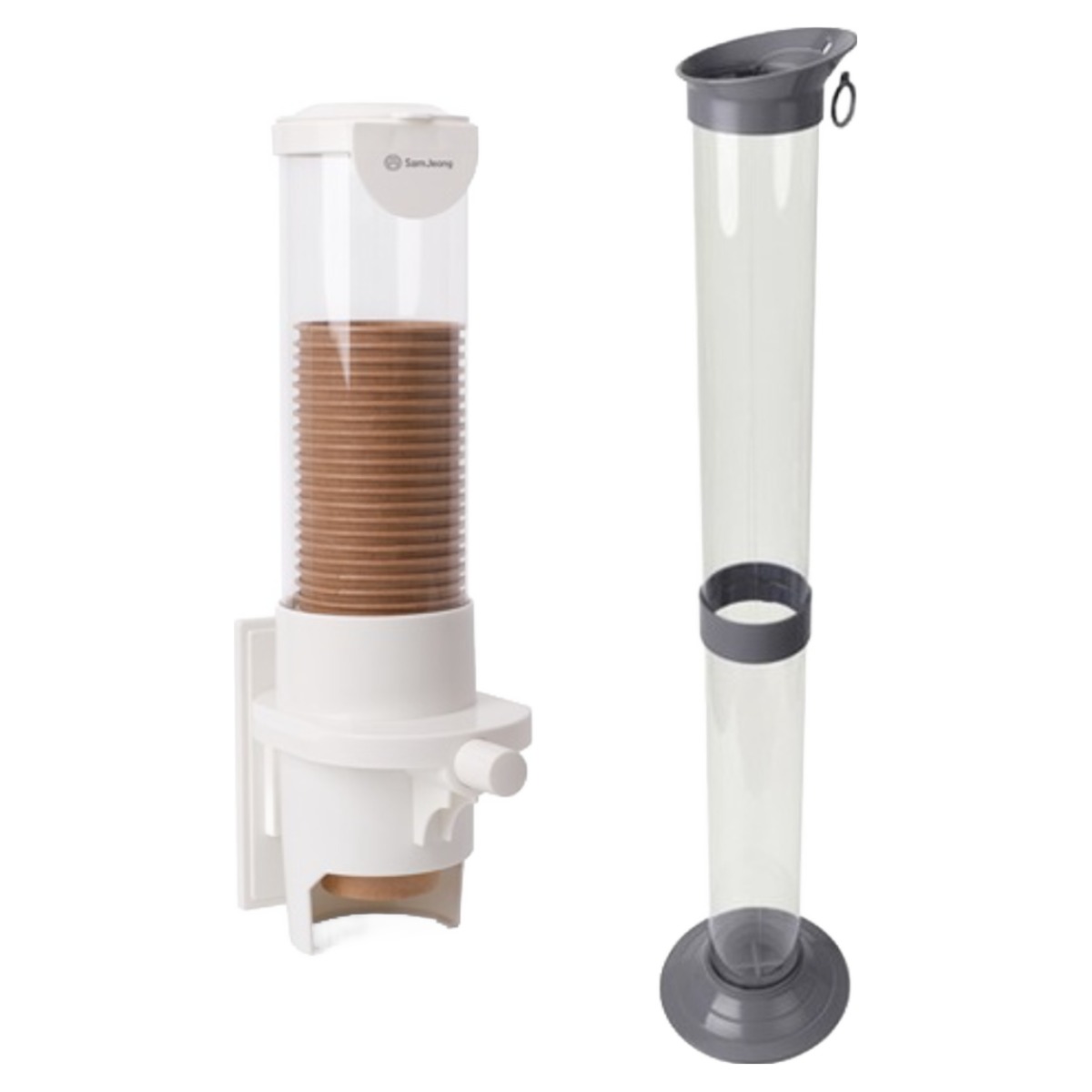 에이스샵_종이컵디스펜서 / 종이컵수거함 / 종이컵디스펜서+종이컵수거함 1세트 디스펜서 수거함, 1개 23,000원