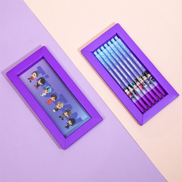 모나미 TinyTAN (타이니탄) 153 볼펜 7본입 세트, TinyTAN(퍼플), 1개 12,100원