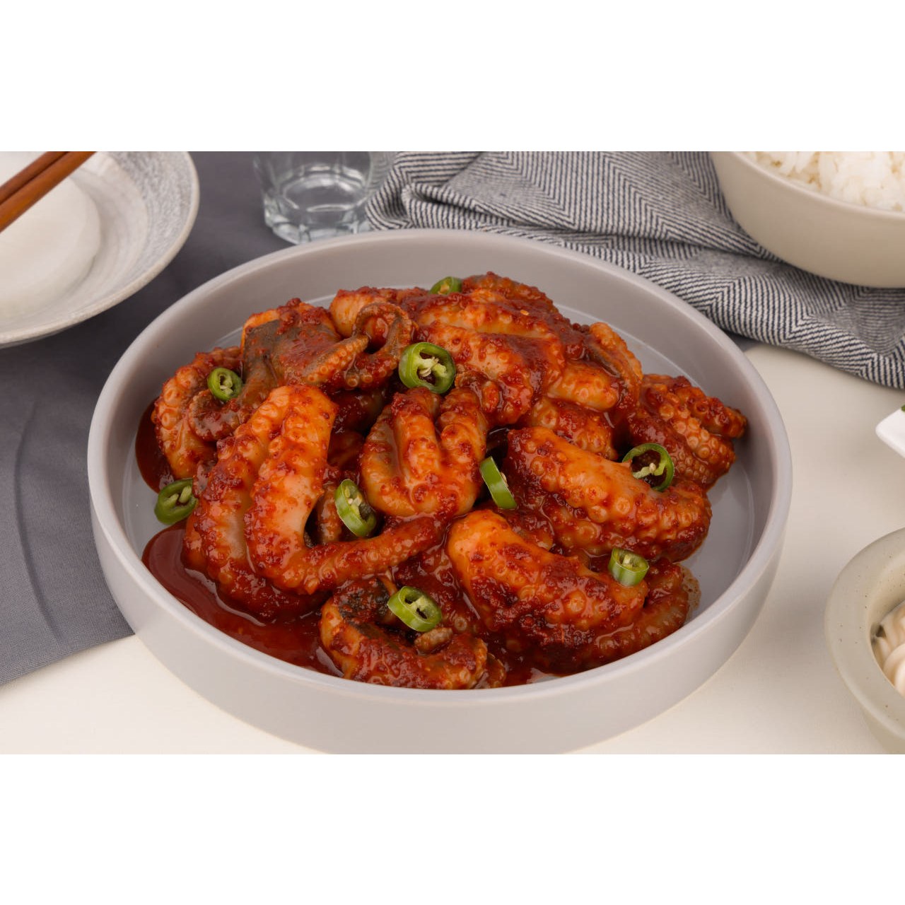 [할인특가] 미스터쭈 양념쭈꾸미 볶음 밀키트 500g 13,900원