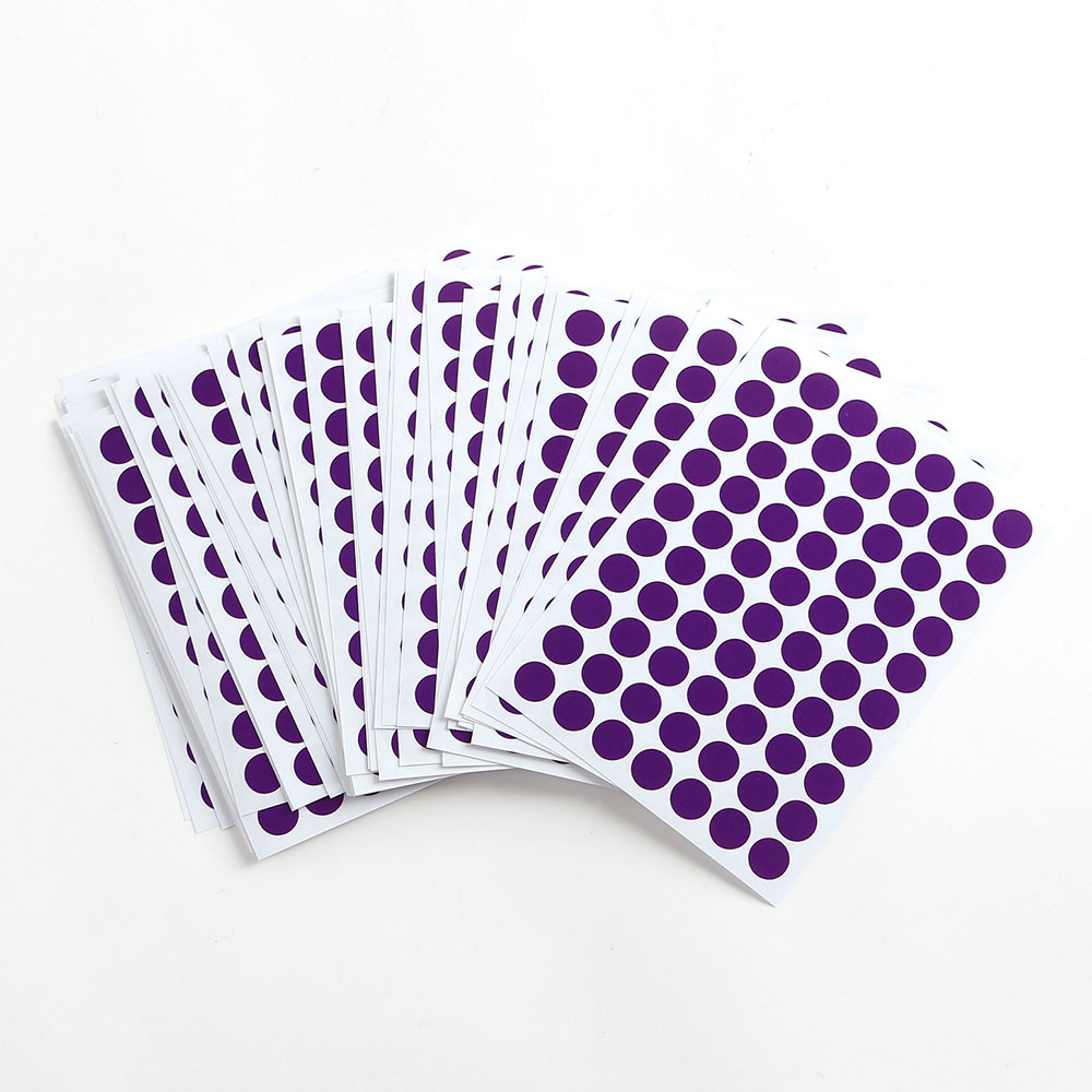 도토로 10mm 컬러 원형 스티커 60매세트(퍼플) 7,130원
