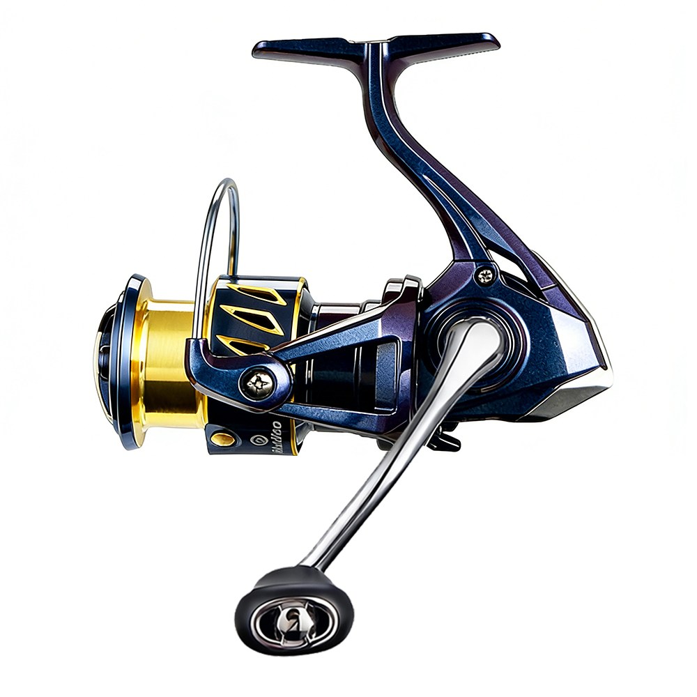 Huidiao 튼튼한 베이트릴 2500/3000/4000 제로 백래시 5+1BB 베어링 원활한 캐스팅 CNC 금속 나사식 핸들 최대 8kg 드래그 루어낚시용 24,700원