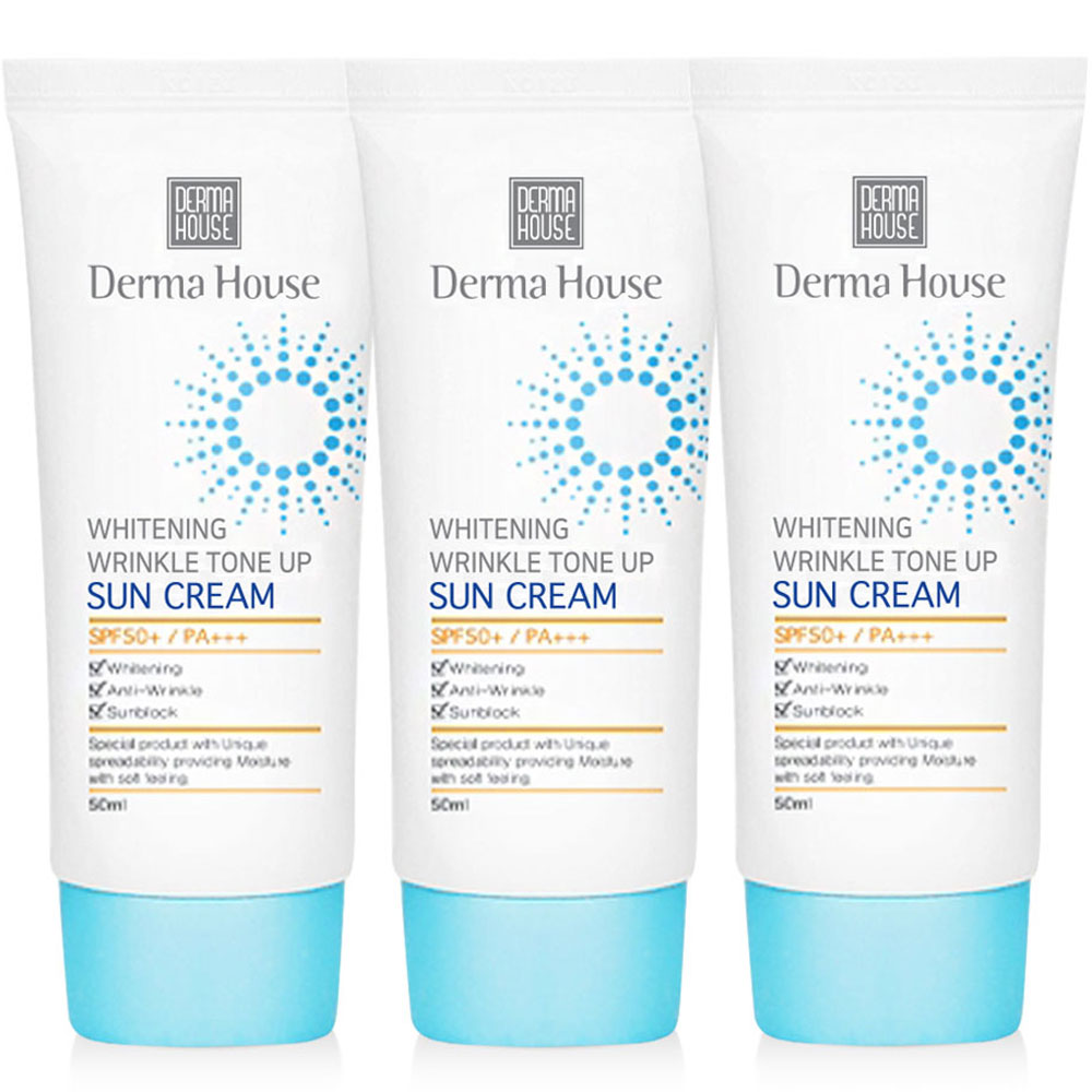 더마하우스 미백 링클 톤업 썬크림 50ml /  SPF50+++(미백 주름개선 자외선차단) 19,860원