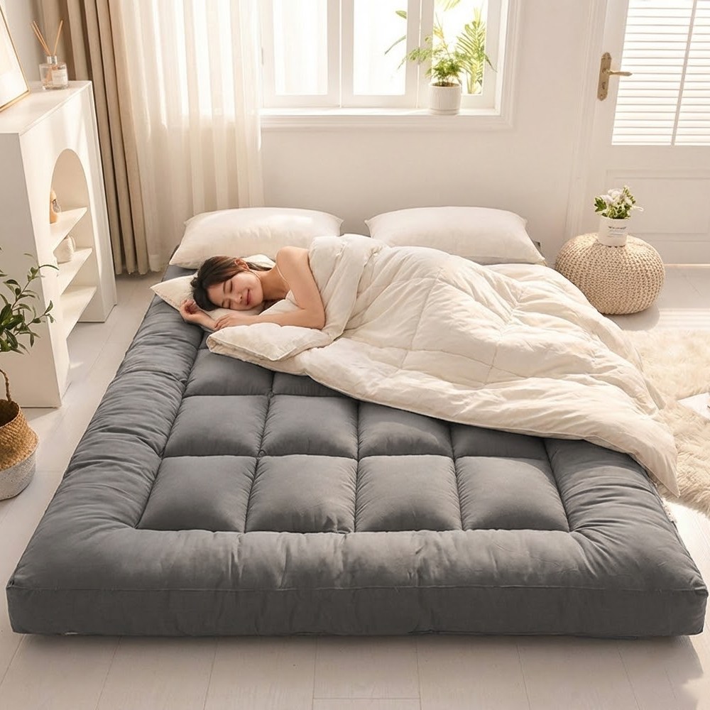 리보아 사계절 바닥 침대 토퍼 매트리스 요매트 10cm 22,870원