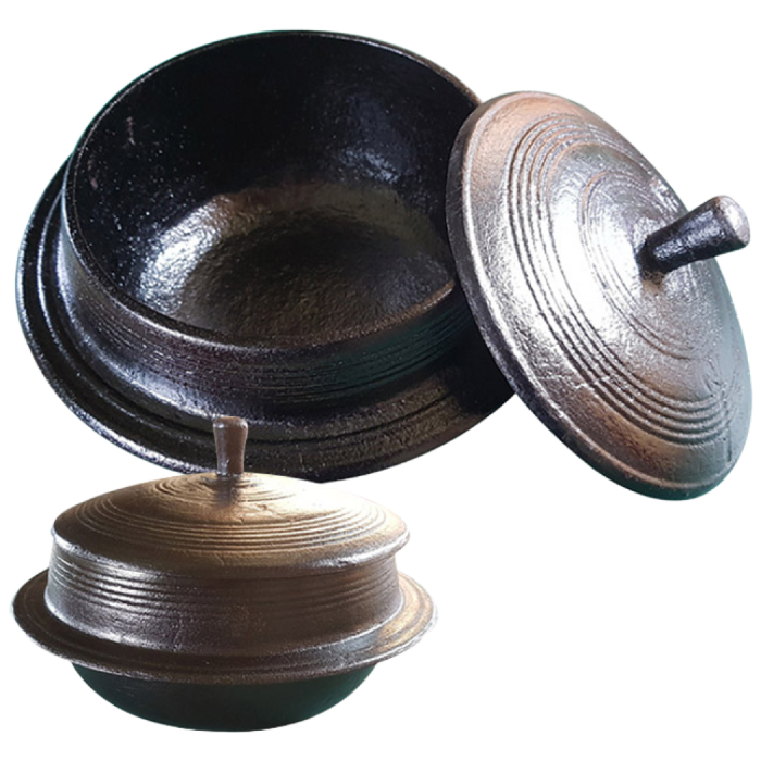 인덕션겸용 길들인 전통방식 무쇠 가마솥8인용 22cm 81,270원