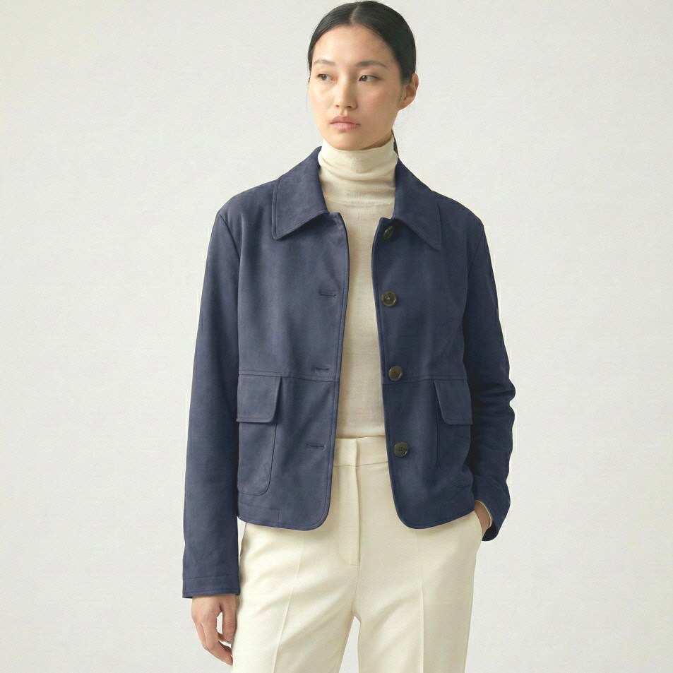 FAUX 스웨이드 여성 자켓 간절기 28,500원