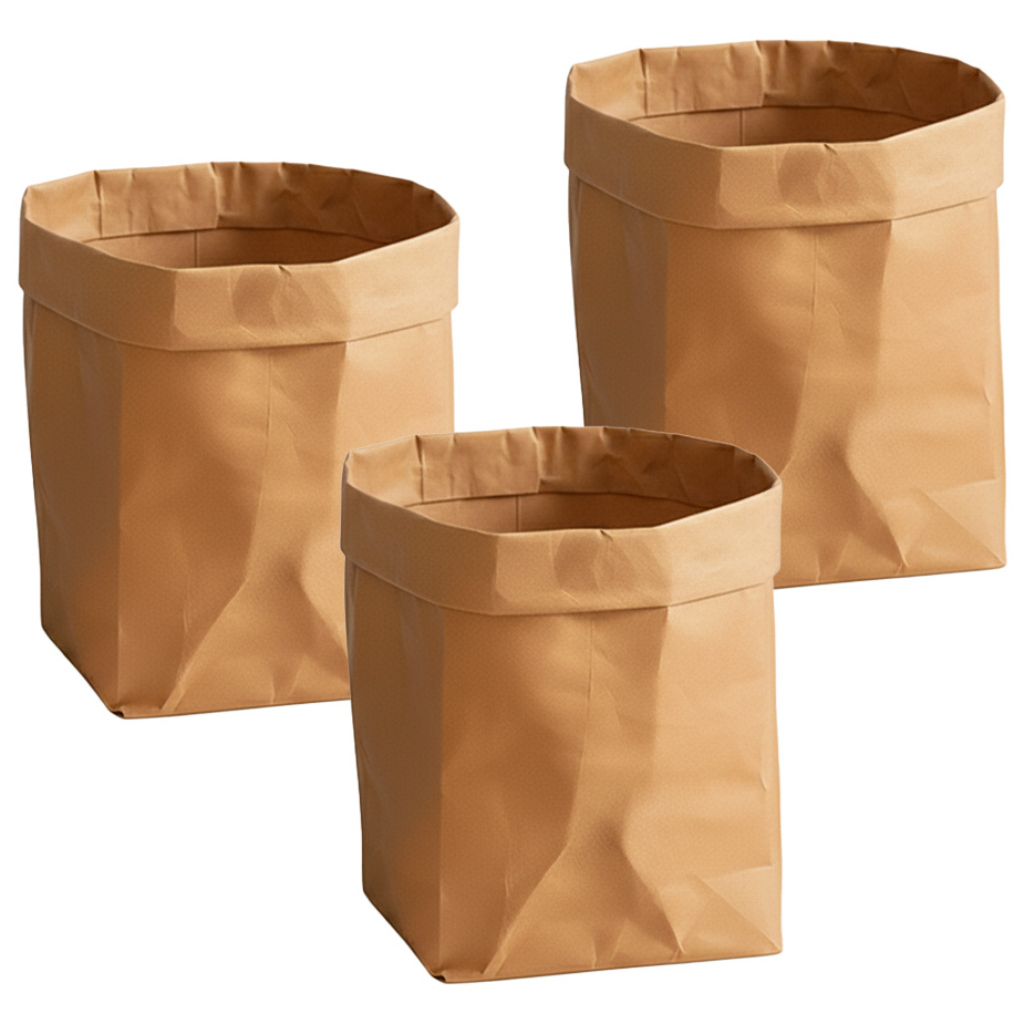 생활친구 방수 페이퍼백 냉장고정리 크라프트, 3개, M 12,300원