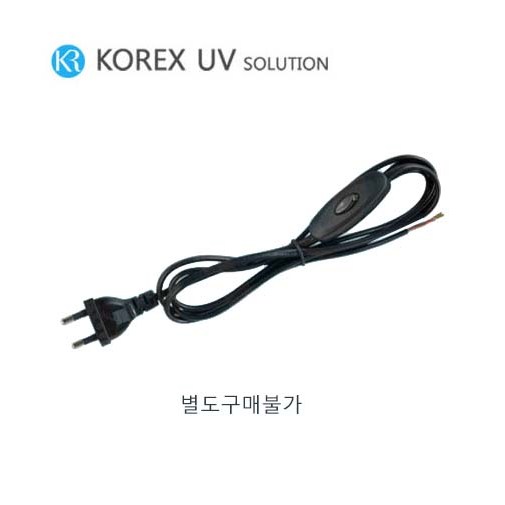 KOREX UV /  ,파워코드,스위치형,전원코드,전원선,형광등기구,등기구세트, 현재가 5,700원