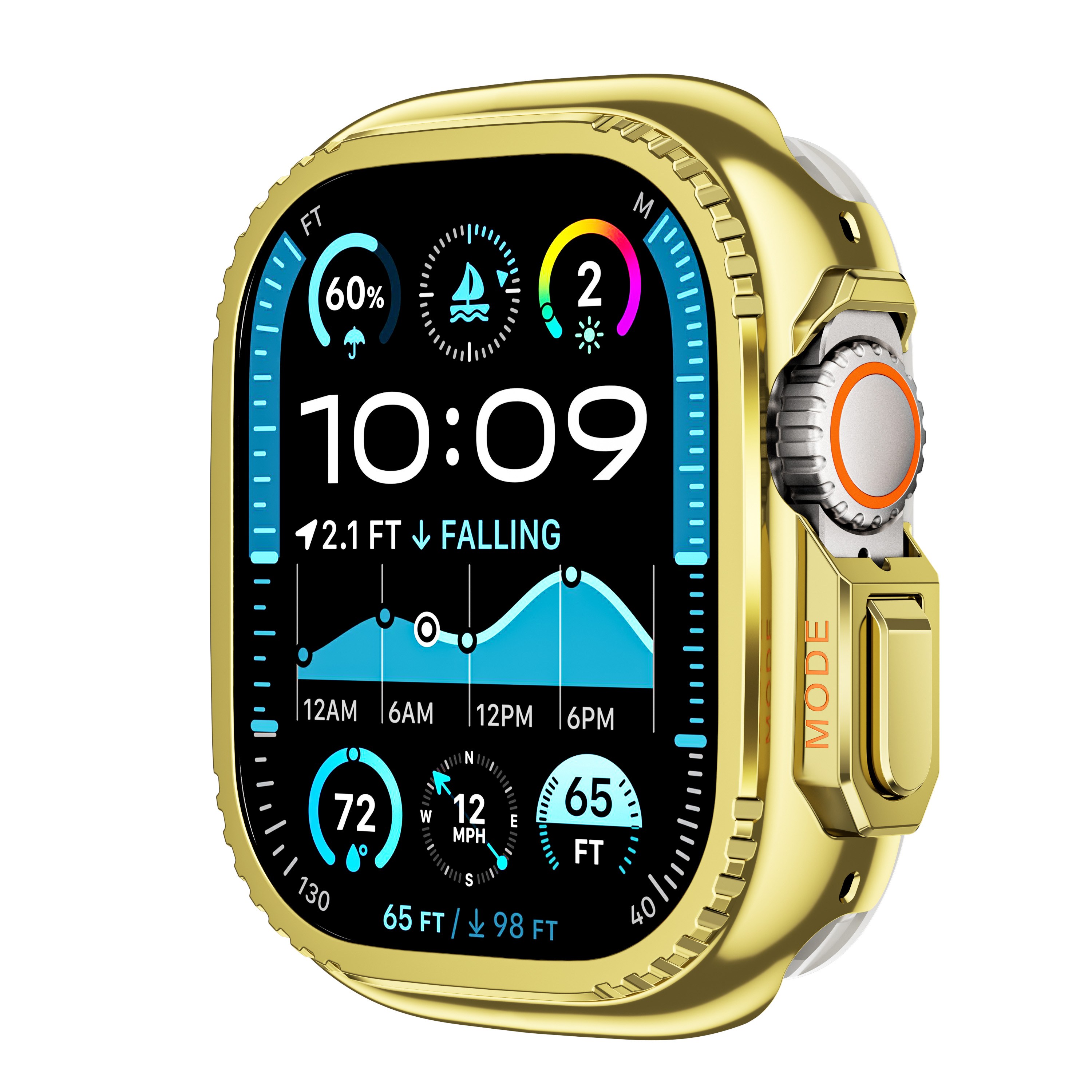 호환 애플워치 울트라 메탈 보호 풀커버 케이스49mm 20,260원