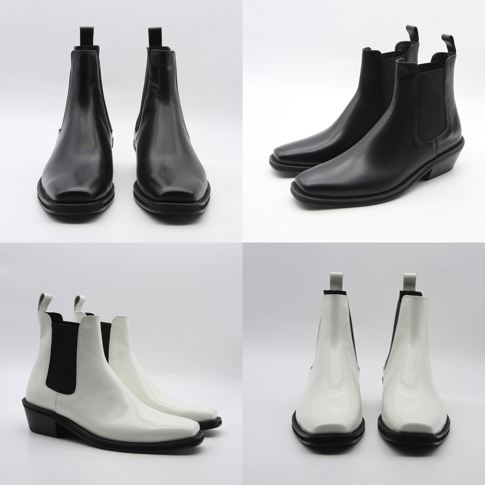 로얄수트 남자 화이트 첼시부츠 키높이 부츠 194,000원