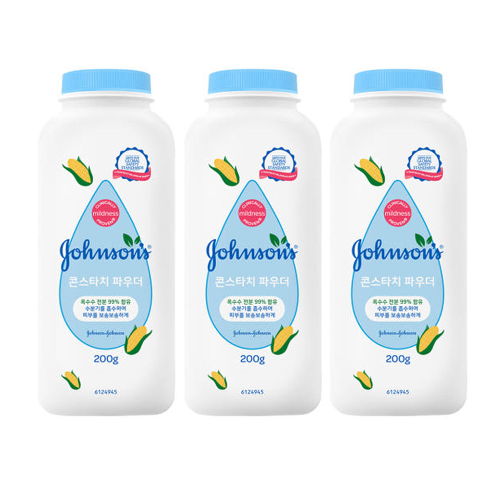 존슨즈 콘스타치 파우더 200g x3개, 3개, 200g 20,700원