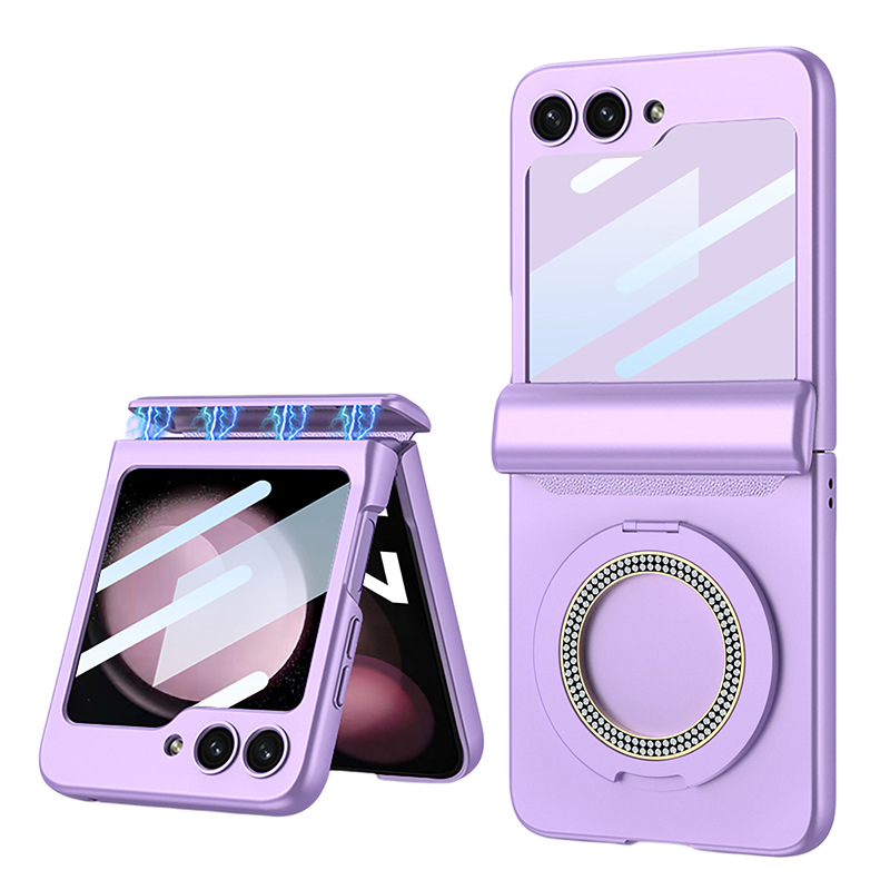 Elvo 갤럭시 z플립 6 핑거링 자석 힌지보호 360도 각도조절 거치대 휴대폰 케이스 19,200원