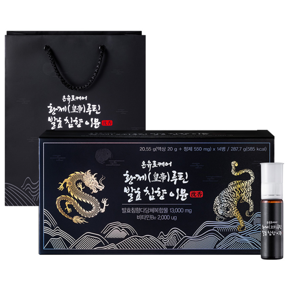 [온유바이오] 고함량 비타민B12 함유 황제루틴 발효 침향 이뮨 1박스(14일분), 14회분, 1개 30,000원