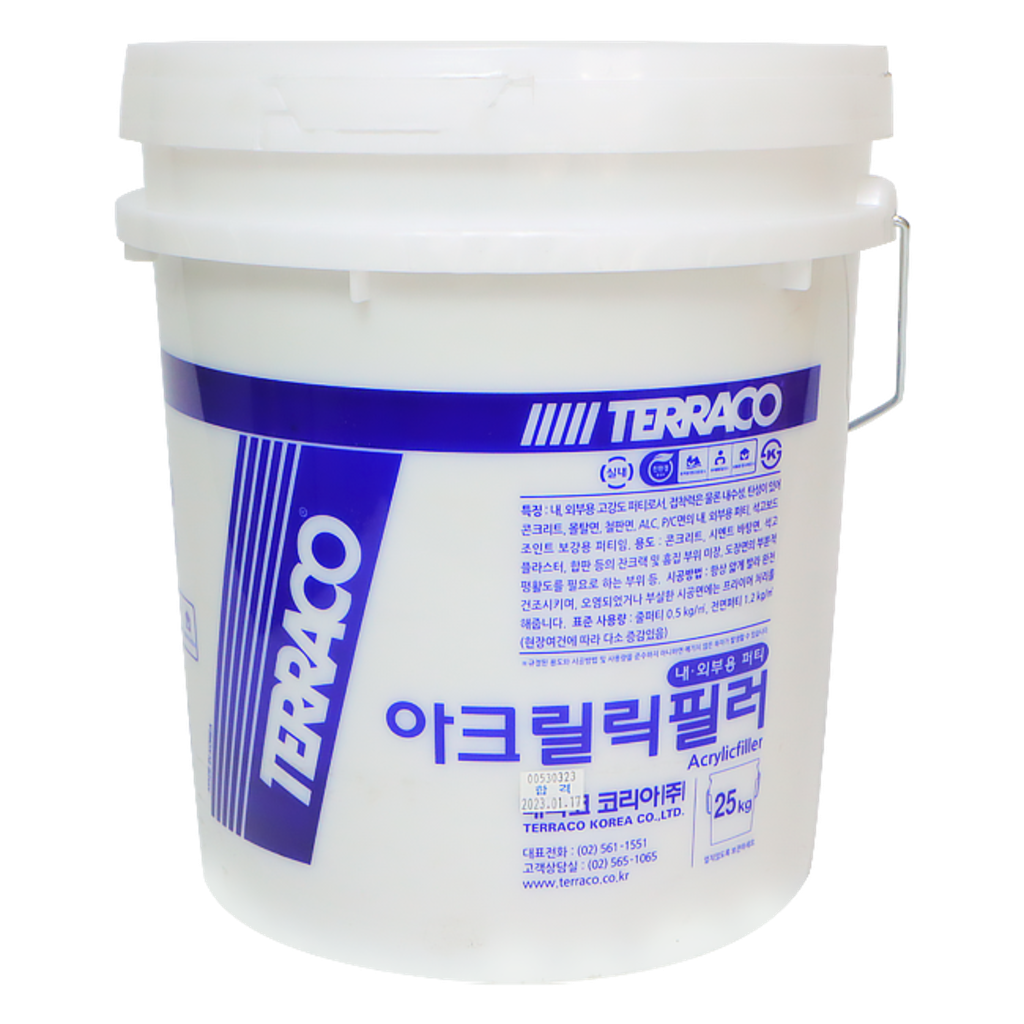 테라코 아크릴릭필러 25kg 내외부용 42,840원
