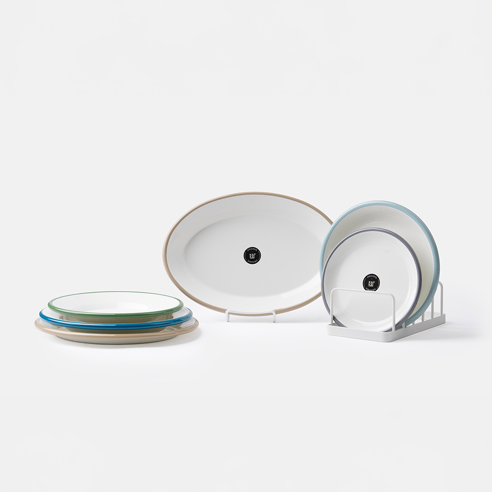 오리지니크 캅카 법랑 접시 파스타 플레이팅 디쉬 세트, 1개, 단품 233,900원