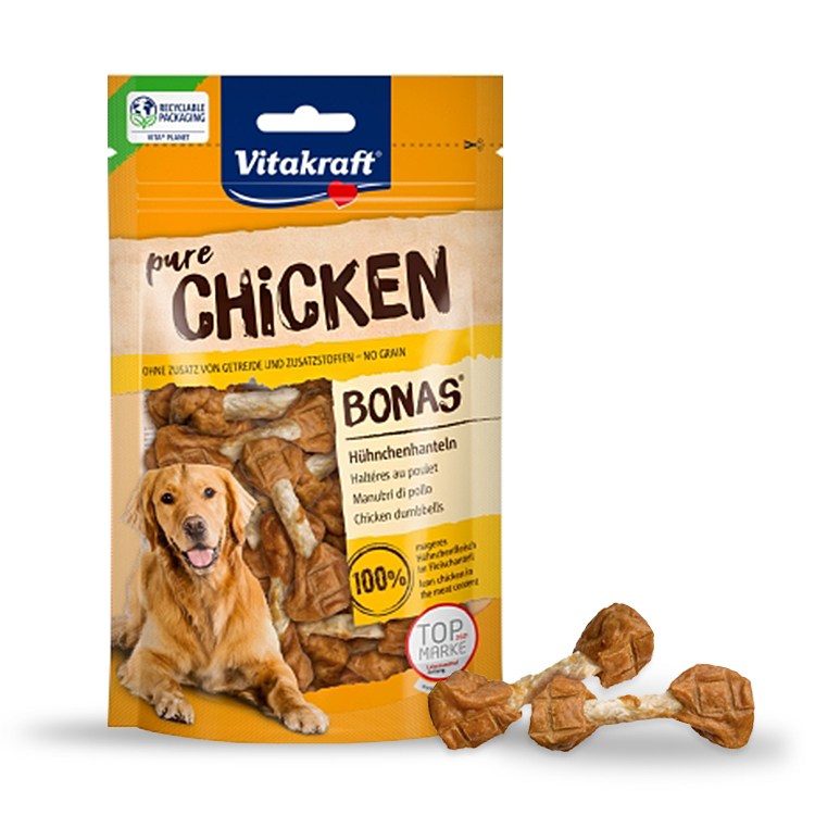 비타크래프트 강아지 보나스 치킨 덤벨 80g, 닭, 80g, 10개 26,900원