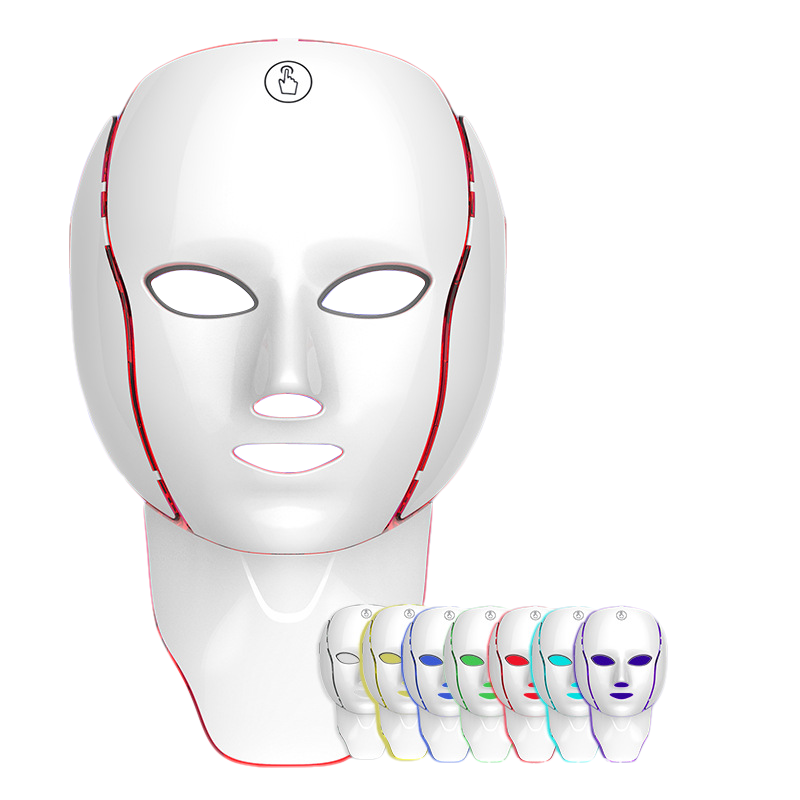 keka LED 마스크 7칼러 파장 얼굴+목 홈케어 피부관리기 미세전류 22,900원