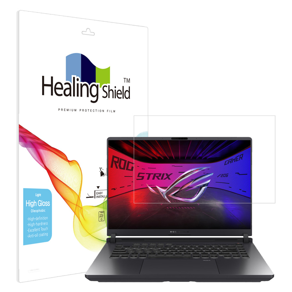 힐링쉴드 에이수스 ROG Strix G16 2025 G615 인텔 OLEOPHOBIC LIGHT 노트북 보호필름 세트, 1세트 17,490원
