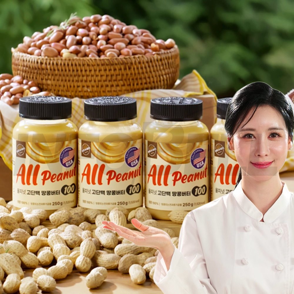 [TV홈쇼핑정품 인포벨]서진영 올피넛 땅콩버터 고단백 단백질 스프레드 빵 토스트 샌드위치 간식 영양 피넛 29,900원