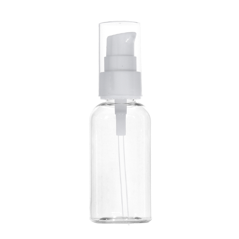 고급에센스용기 20ml 30ml 50ml 60ml 75ml 80ml 100ml 화장품공병, 50ml투명용기 타원형, 흰색캡, 1개 760원