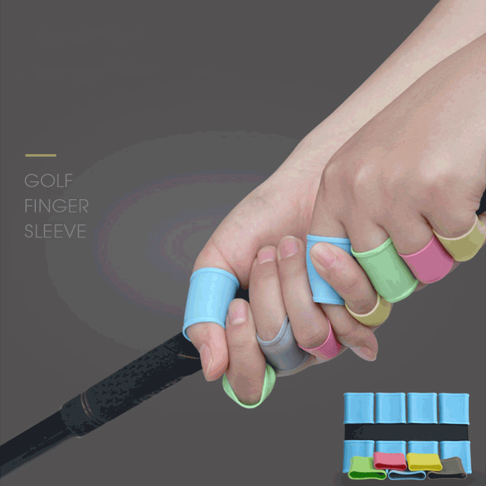 5p 실리콘 핑거 밴드 골프 손가락 마디 보호 골무 관절 아대 밴드, 투명, 5개 4,900원