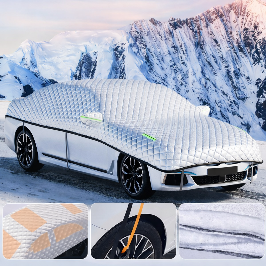 차량용 성에방지커버 보온 차량덮개 자동차 앞유리 눈 한파 낙엽방지 보호커버 18,800원