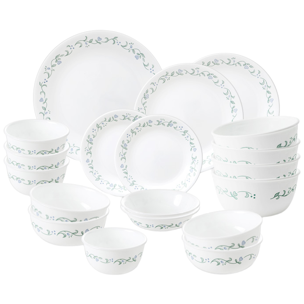 코렐 컨트리커트지 4인 19P 코리안 세트 185,000원