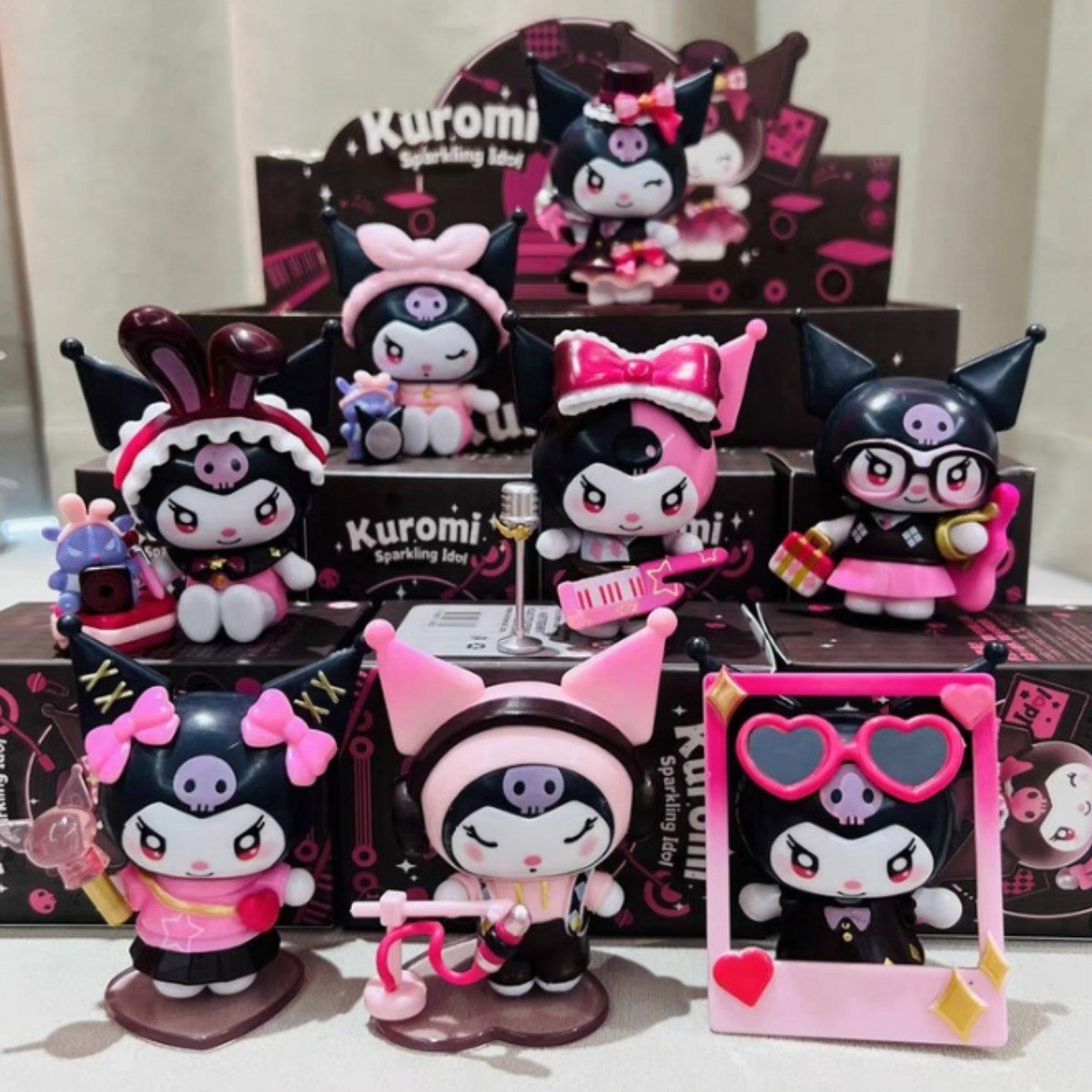 7종 아이돌 쿠로미 피규어 세트 인테리어 소품, 타입 19,800원