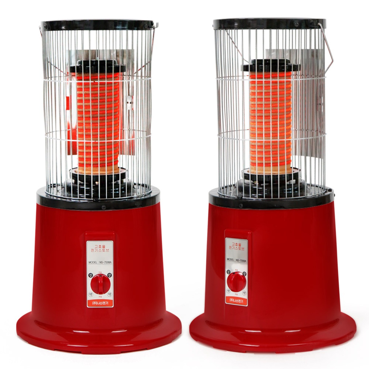 국산 나산전기 2026년형 사무실전기히터 전기난로 가정용전기난로 업소용 전기히터 원적외선히터 카본히터 세라믹 원통형 고구마난로 절전형난로 캠핑용히터 이동식난로 업무용 전기스토브, NS-7008A 92,000원