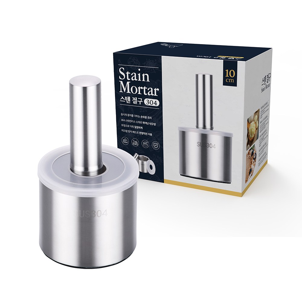 더키친룸 리빙아트 옥슨 스텐절구 10cm 16,620원