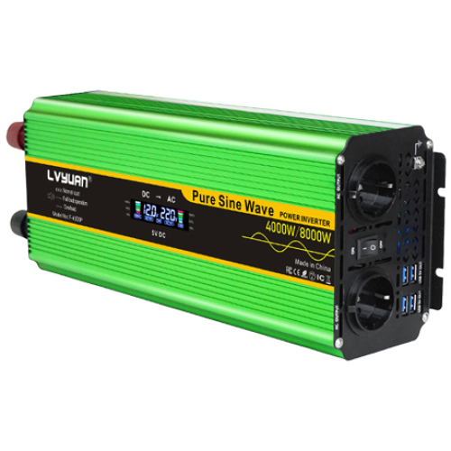 루앤 순수정현파 LCD 인버터 60hz 220V 캠핑용 차량용 차박 한국형 KC인증, 1개 349,000원