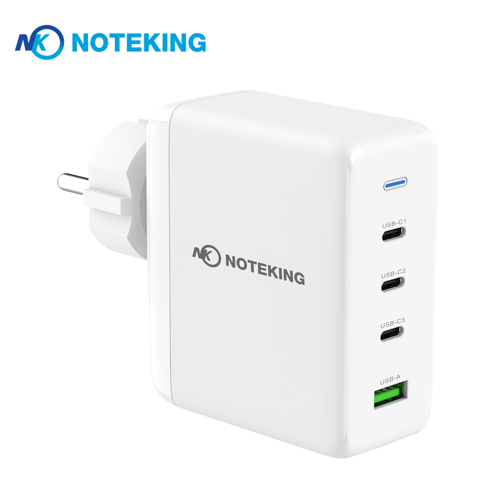 노트킹 GaN 150W 접지형 멀티 4포트 PD3.0 PPS QC4.0 + 초고속 C타입 유선 충전기 ZX-4U13T 50,320원