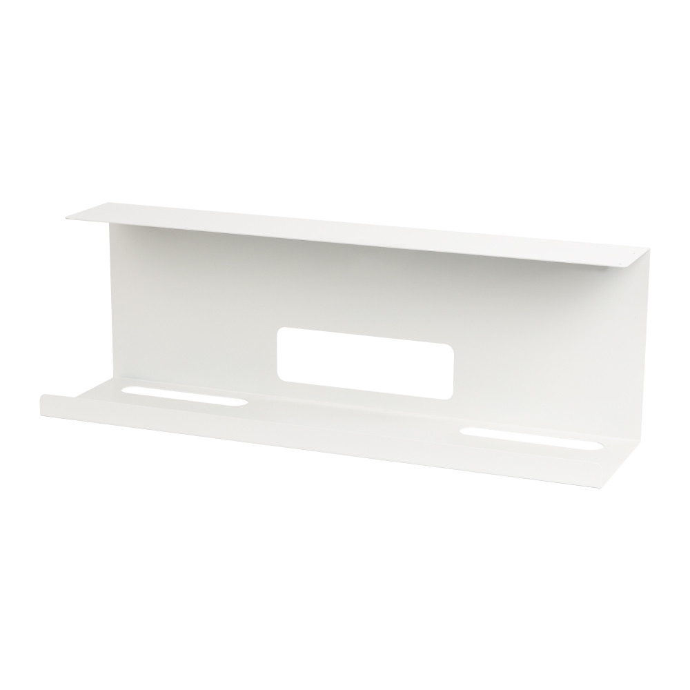 멀티탭 공유기 무타공 거치대 대형 화이트 책상 선반 고정형 전선 정리 콘센트 정리함 보관함- 벨크로타이사은품,당일발송, 1개 35,640원