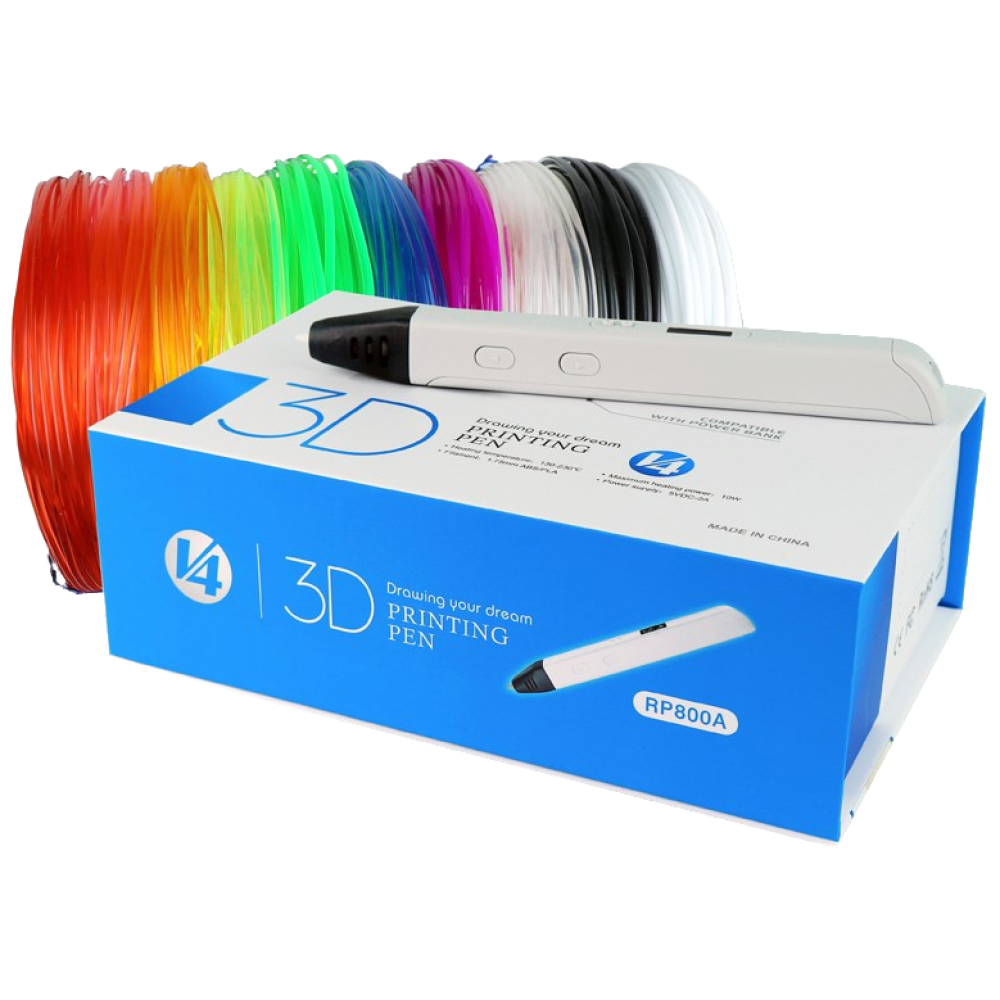 3D펜샵 RP800A 3D펜 고급형 + PLA 필라멘트 고온용 7m 5색 세트 42,300원