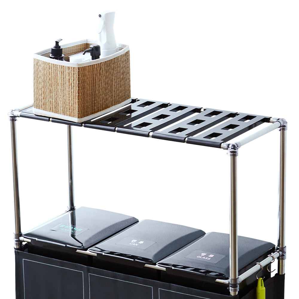 센스큐 이지핏 3구 분리수거함 전용 다용도 선반 13,900원