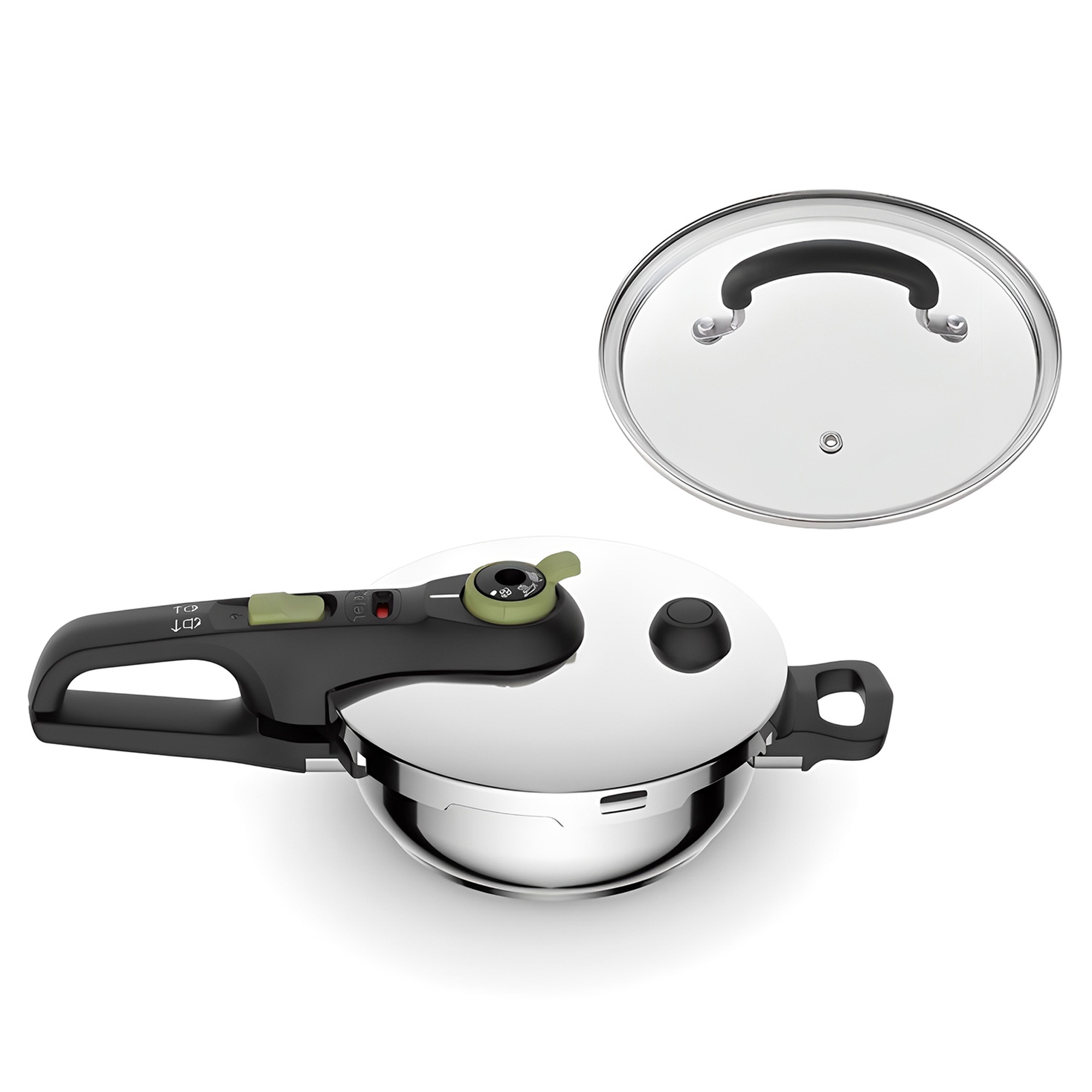 테팔 시큐어 트렌디 인덕션 압력솥 2인용 + 유리뚜껑 73,420원