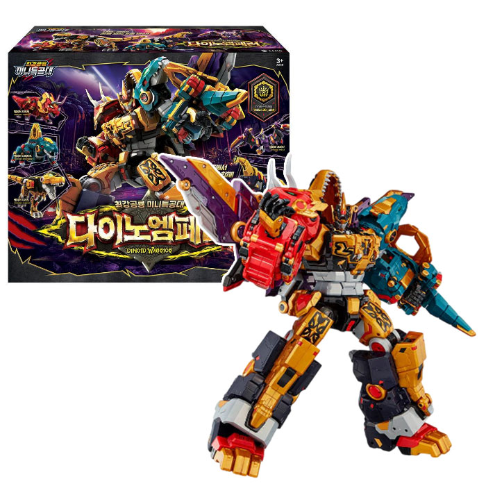 (선물완구) SAMG 최강공룡 미니특공대 다이노 엠페러 공룡 5단 합체 변신로봇 149,160원
